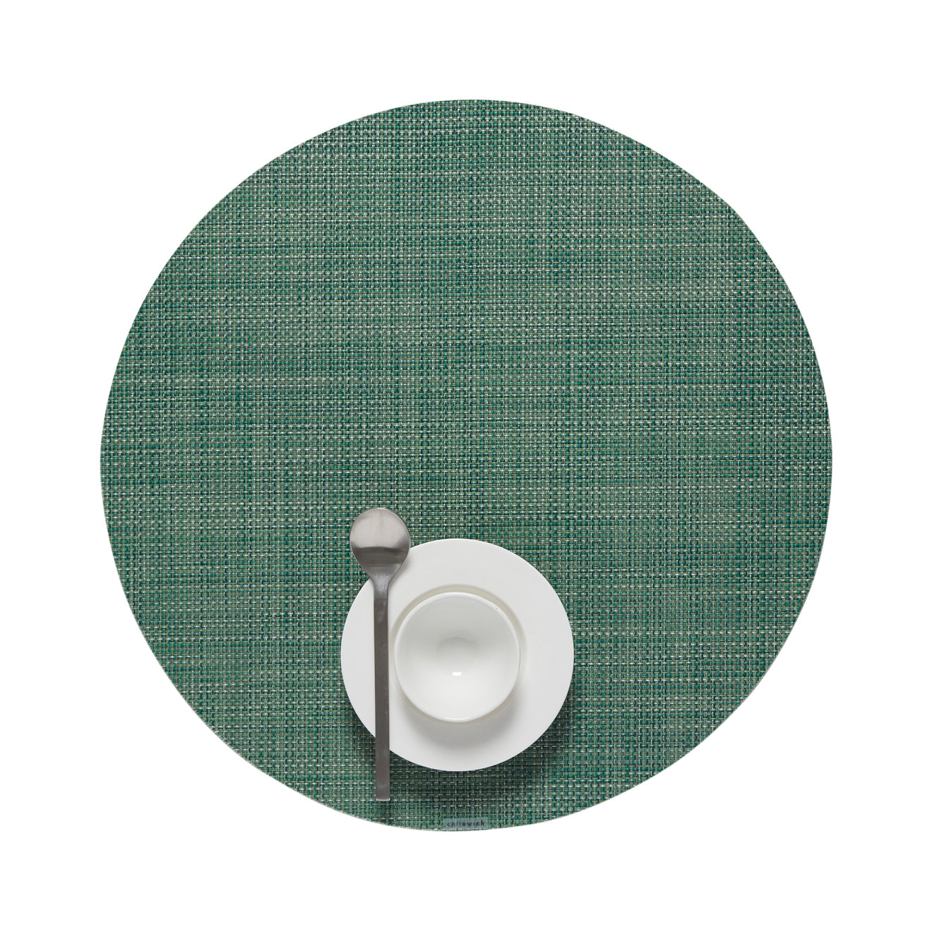 Mini Basketweave Placemats - Ivy With Prop
