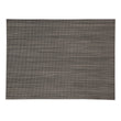 Light Grey Placemats in Midtone Warm Silver with Black