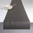 14'' x 72'' Table Runners in Midtone Warm Silver with Black