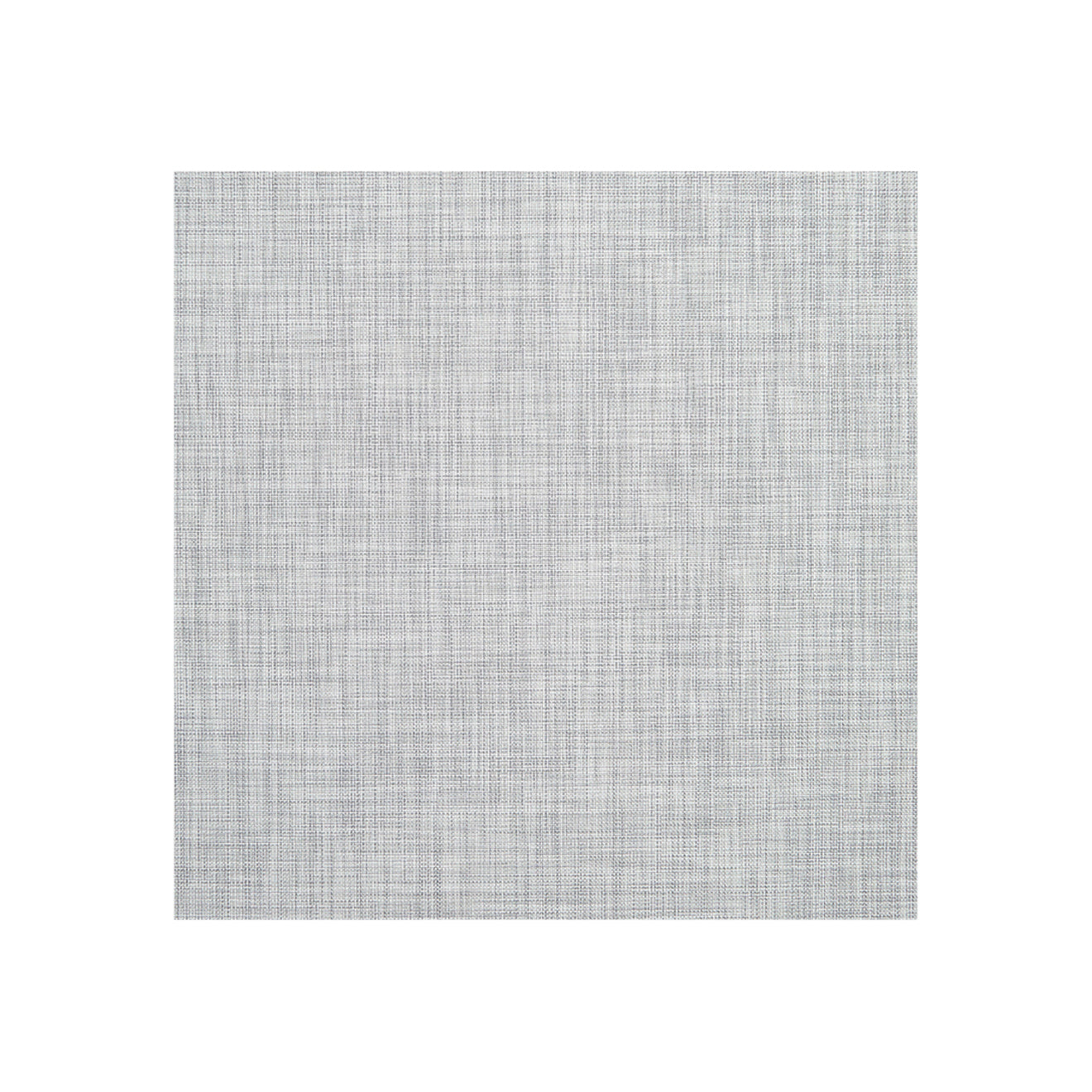 Chilewich Basketweave floor mat in Mist, showcasing woven terrastrand yarn texture and modern design aesthetic.