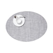 Oval Placemats in Light Cool Grey