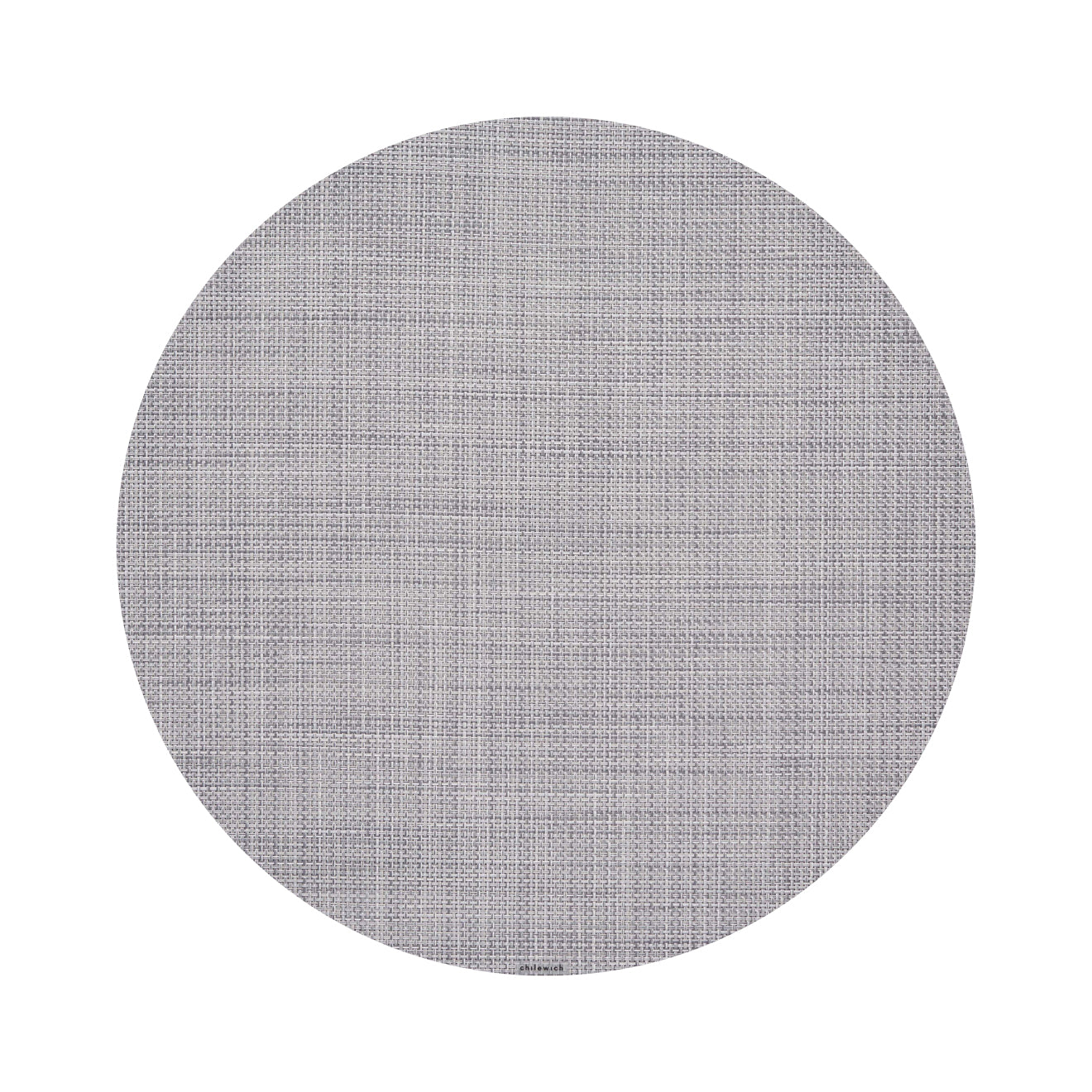 Round Placemats in Light Cool Grey