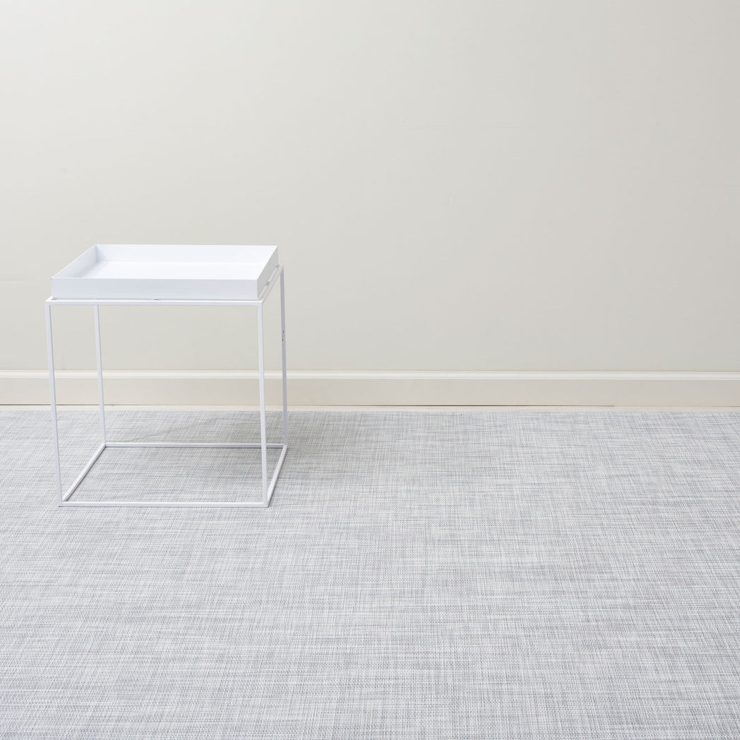 Mini Basketweave Rugs - Mist with Prop