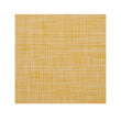 Ochre Woven Floor Mat in Muted Midtone Yellow