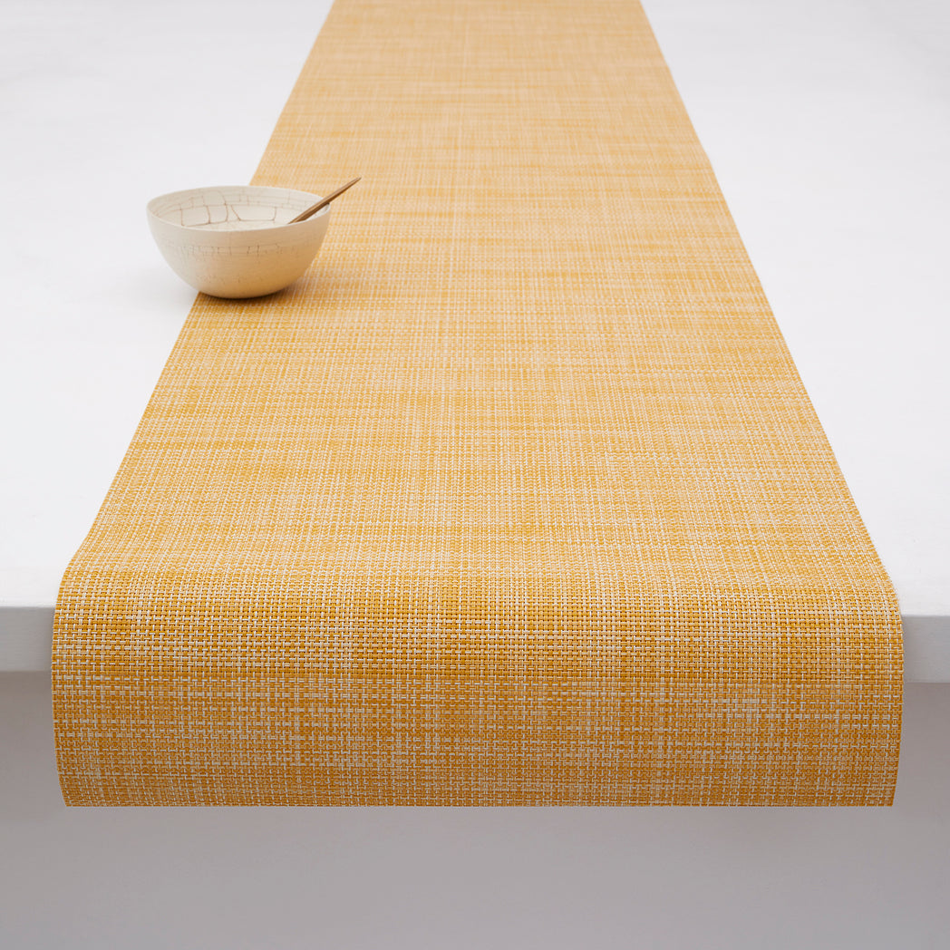 14'' x 72'' Table Runners in Muted Midtone Yellow