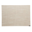 Parchment Placemats in Mix of Light Warm Beige and White