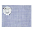 Mini Basketweave Placemats - Periwinkle With Prop