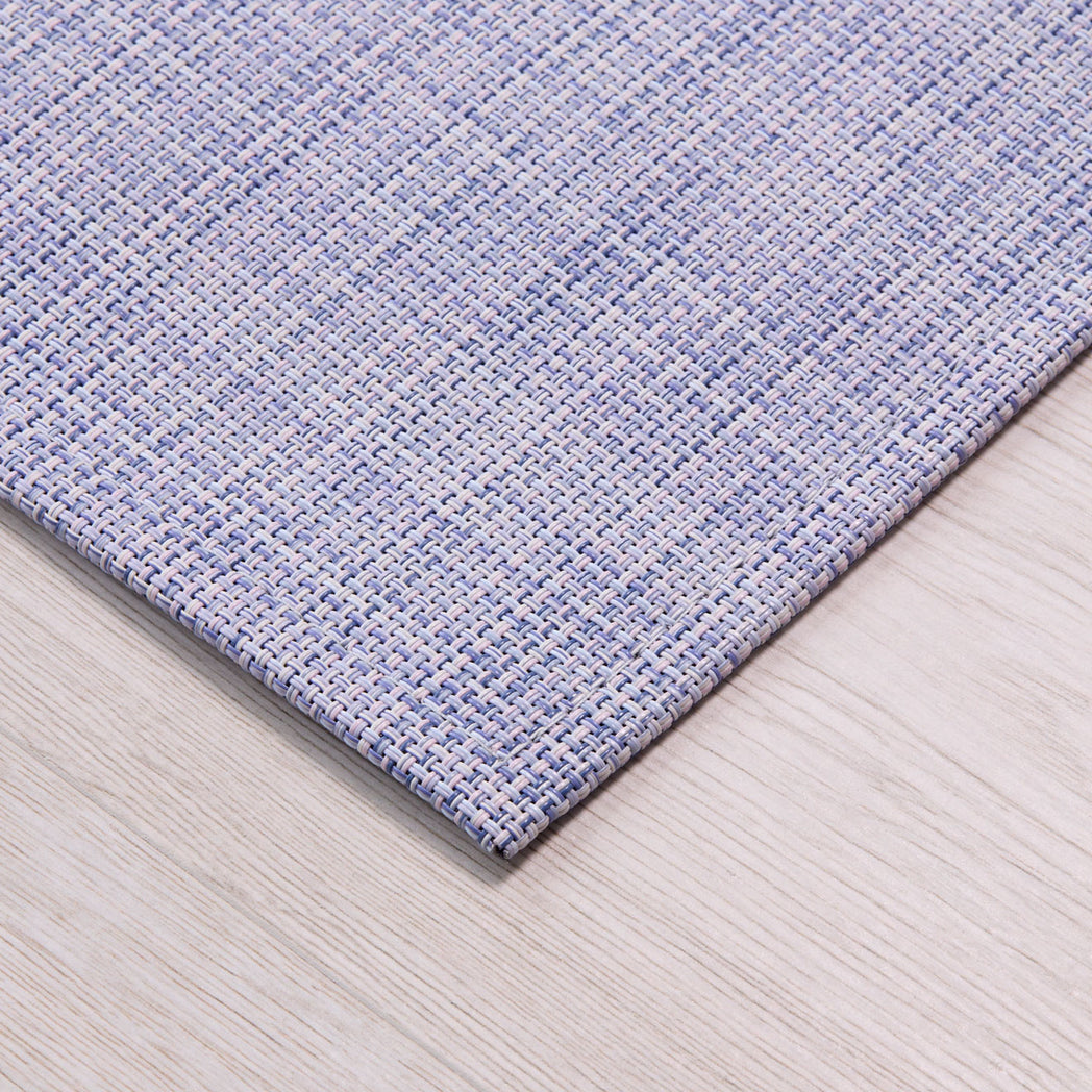 Periwinkle Modern Rug Mini Basketweave Rugs - Periwinkle