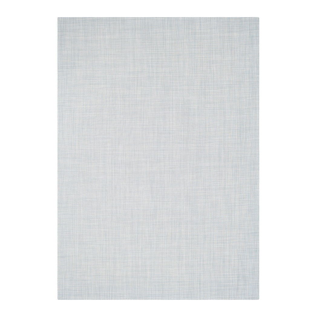 Sky Woven Floor Mat in Light Cool Blue