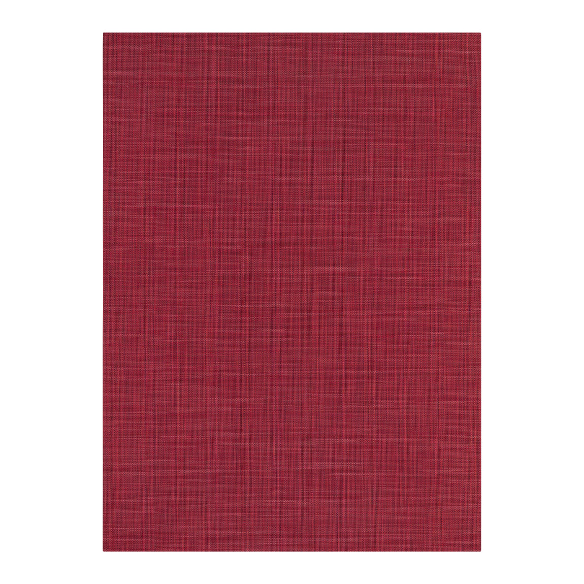 Mini Basketweave Rugs - Scarlet View 1