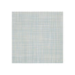 Chilewich Basketweave floor mat in Sky, showcasing woven terrastrand yarn texture and modern design aesthetic.