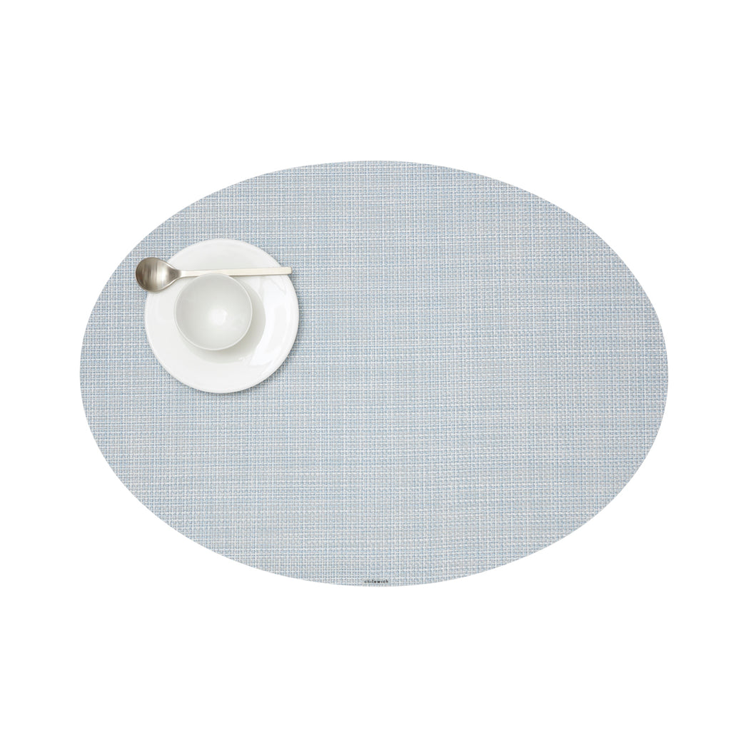 Mini Basketweave Placemats - Sky With Prop