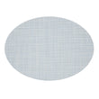 Oval Placemats in Light Cool Blue