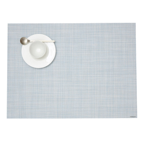 Mini Basketweave Placemats - Sky