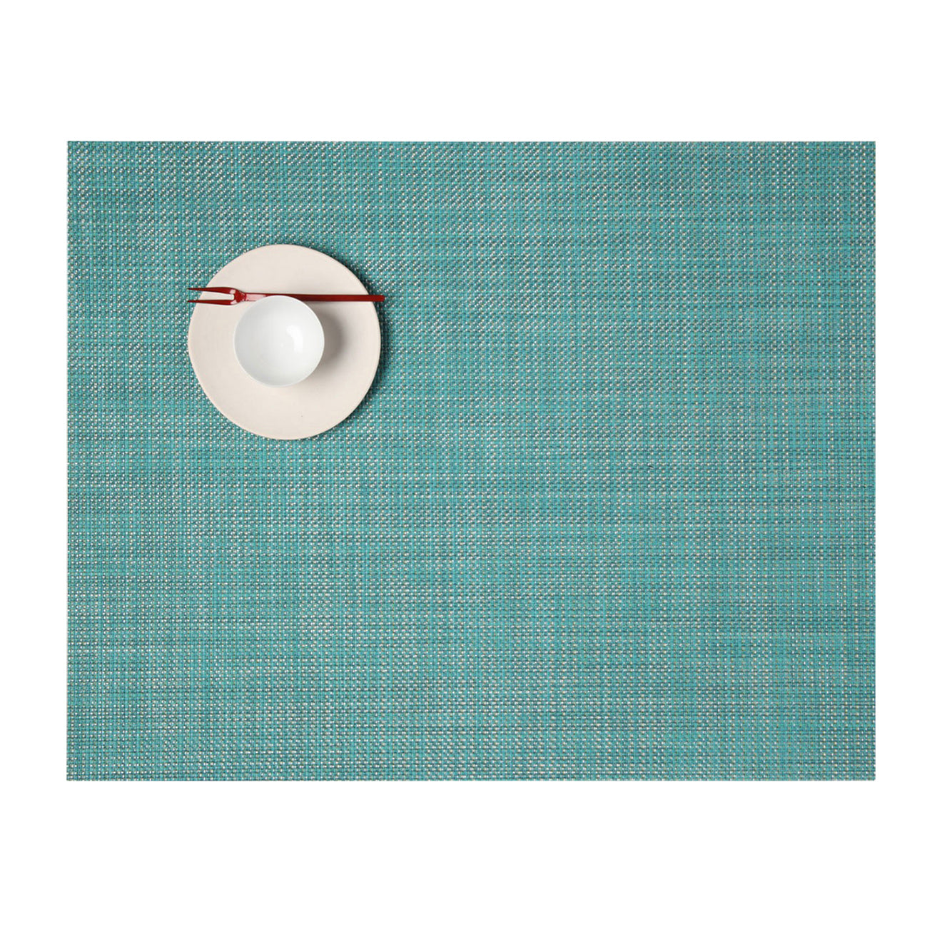Rectangle Placemats in Vivid Blue Green