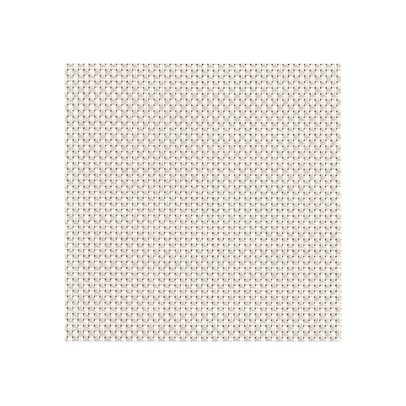 Chilewich Basketweave floor mat in White, showcasing woven terrastrand yarn texture and modern design aesthetic.