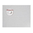 White Placemats in Metallic White