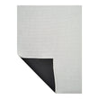 Mini Basketweave Rugs - White Corner