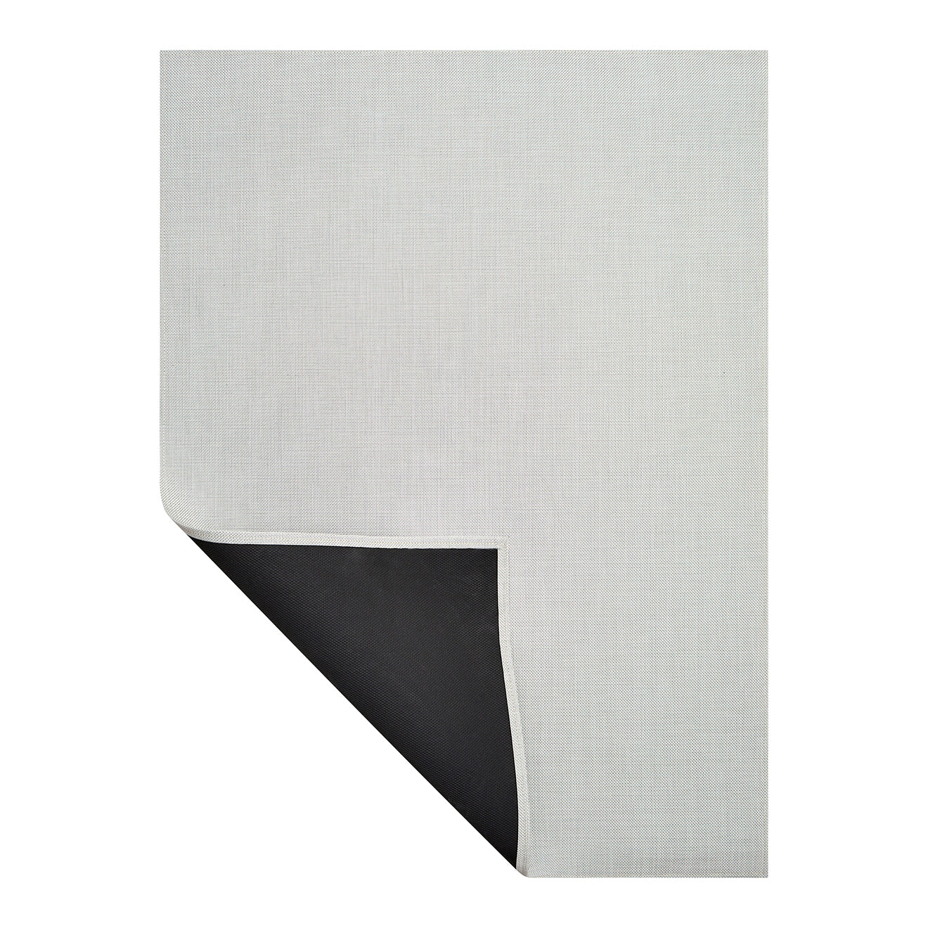 Mini Basketweave Rugs - White Corner