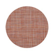 Round Placemats in Mix of Dark and Light Pinks, Reds and Oranges
