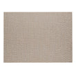 Mica Placemats in Metallic Midtone Warm Silver with Light Pink and Off White