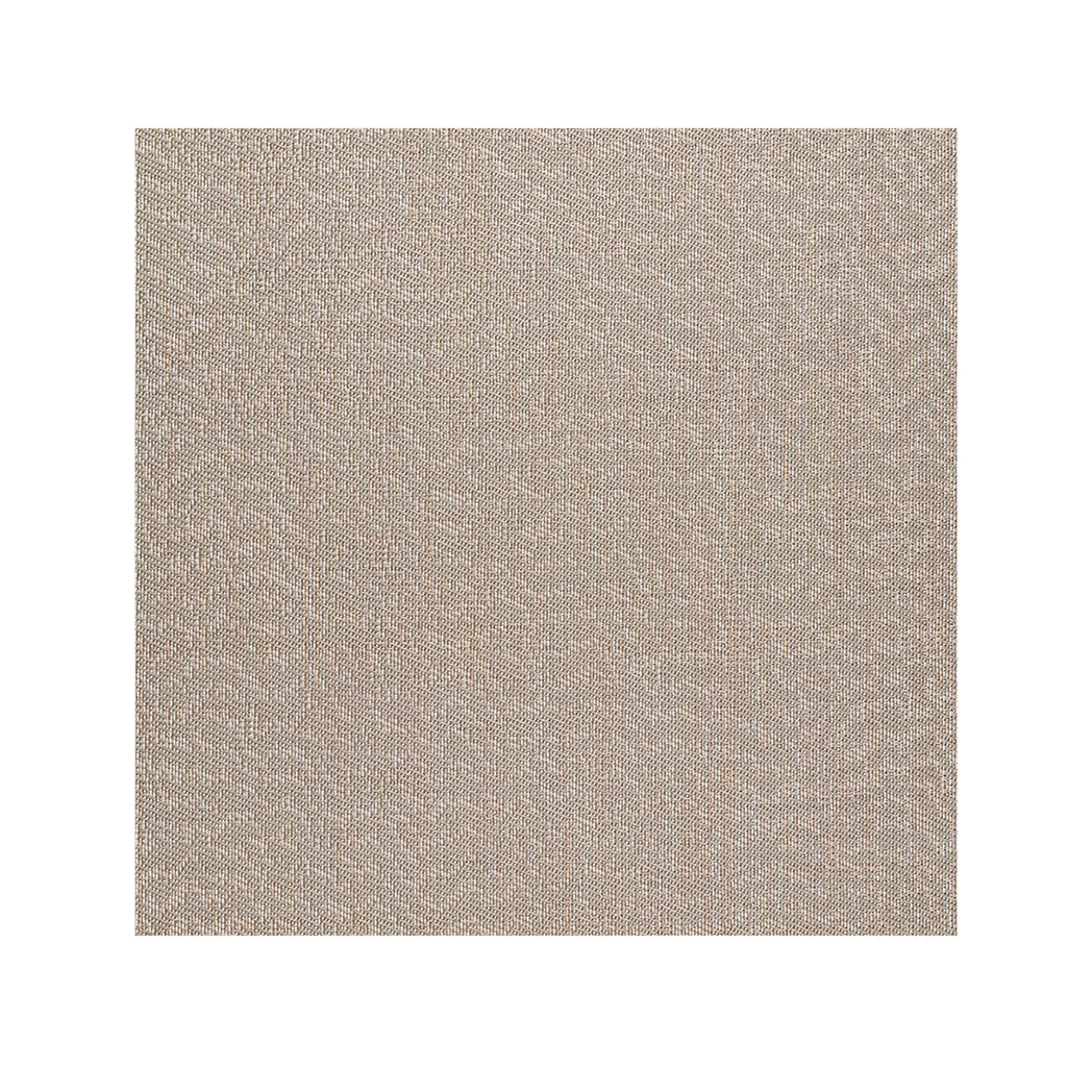 Mica Woven Floor Mat in Metallic Midtone Warm Silver with Light Pink and Off White