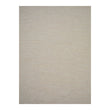 Mica Woven Floor Mat in Metallic Midtone Warm Silver with Light Pink and Off White