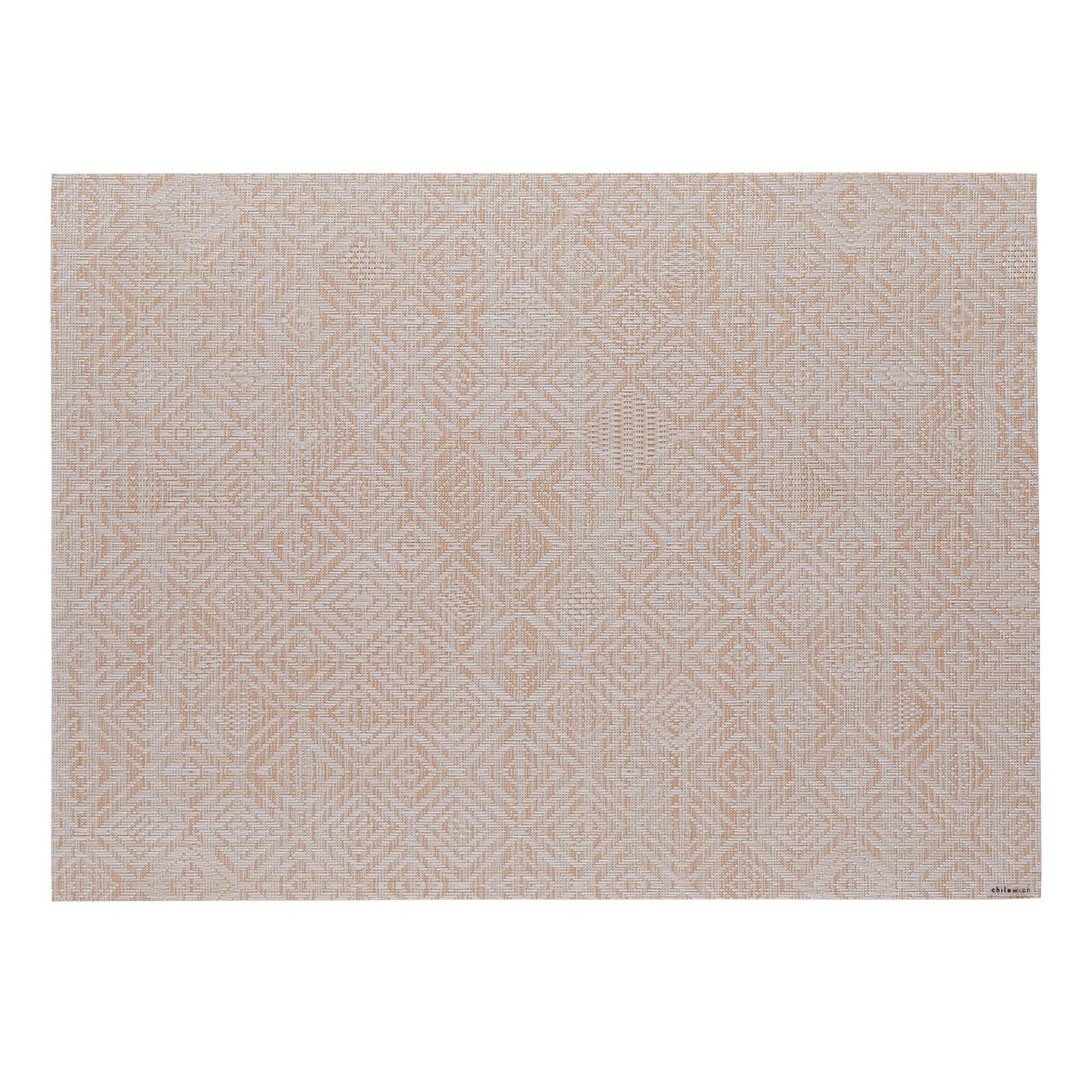 Rectangle Placemats in Warm Beige Tones