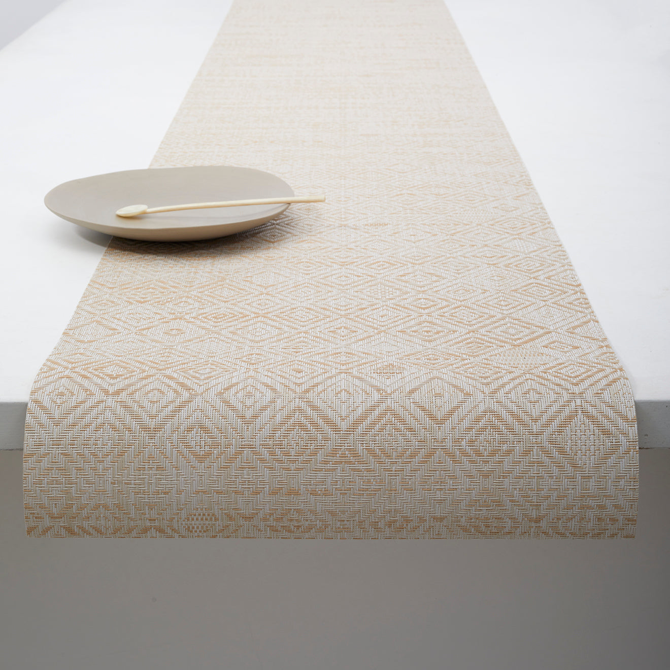 14'' x 72'' Table Runners in Warm Beige Tones