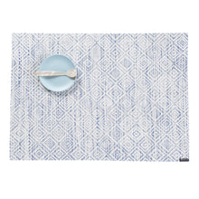 Blue Placemats in Dark Blue and Cool Off White