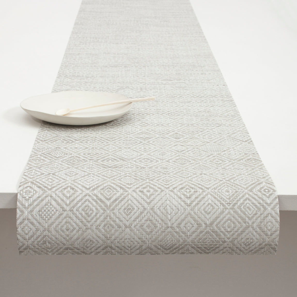 Mosaic Table Runners - Grey View 1
