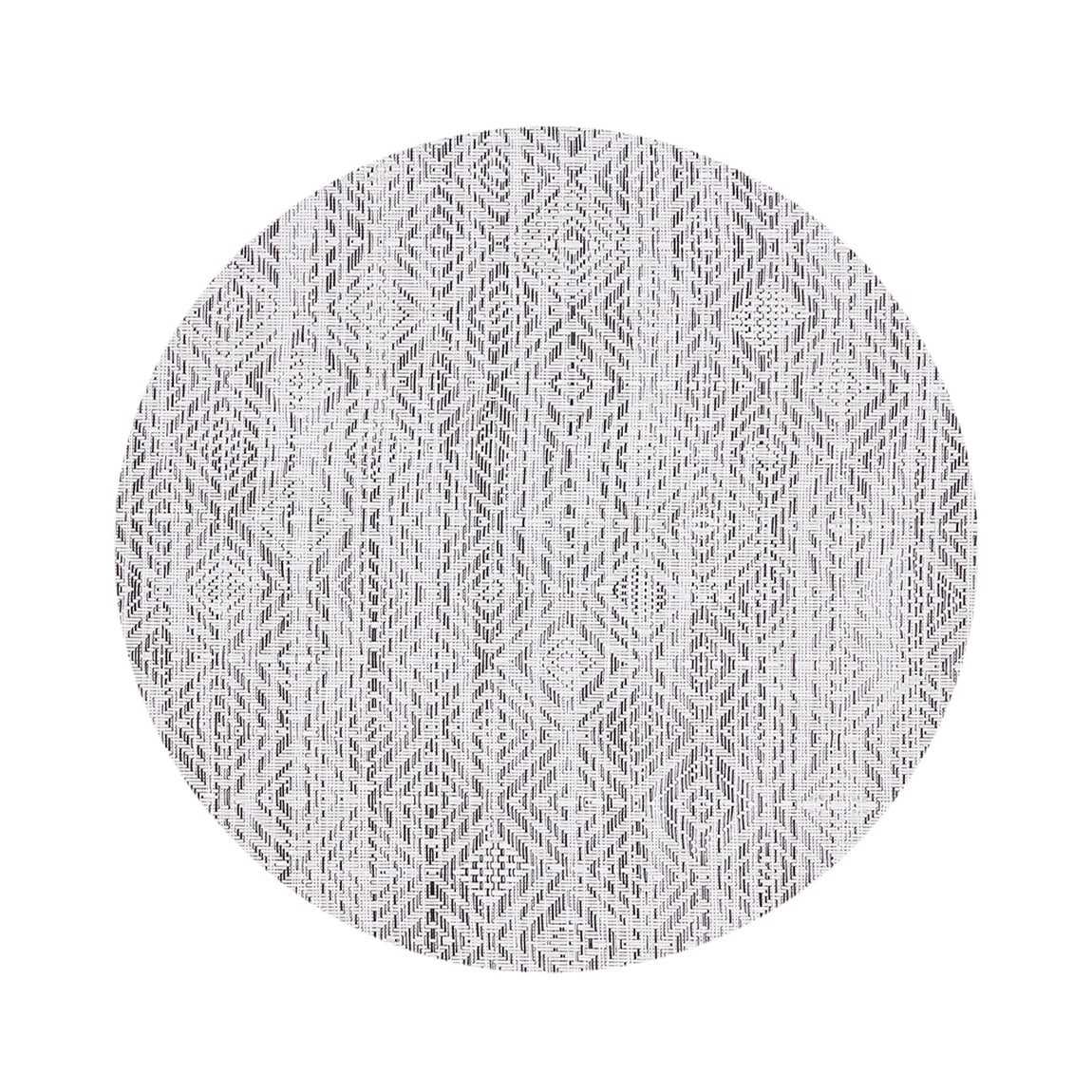 Mosaic Placemats - White/Black