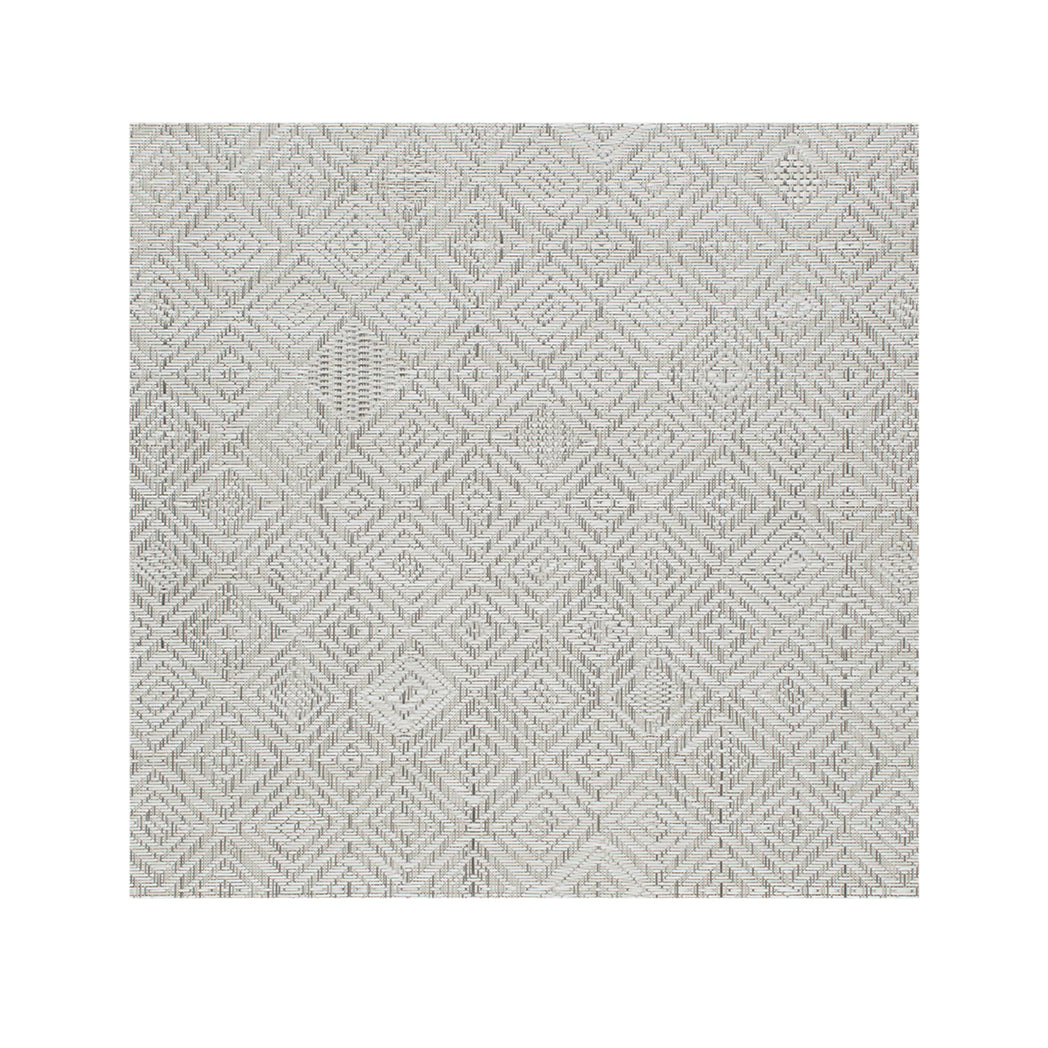 Detail image of Chilewich woven material showcasing texture, color, and pattern of the terrastrand yarn weave.