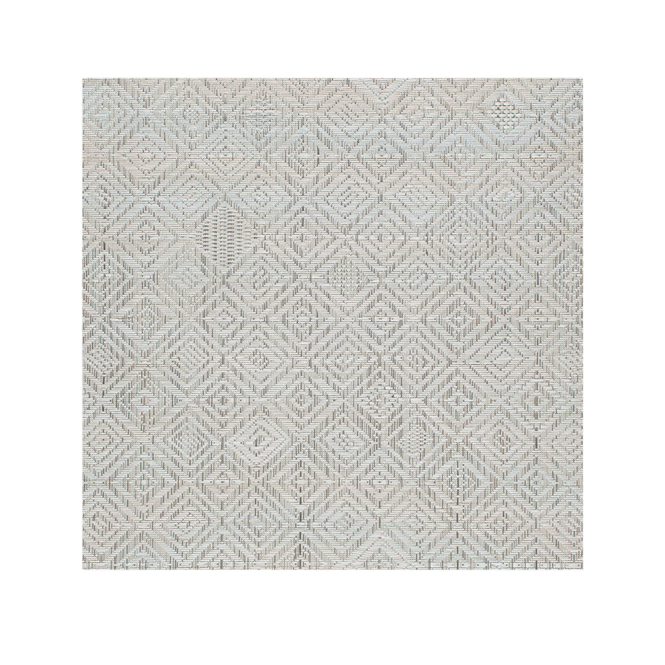 Detail image of Chilewich woven material showcasing texture, color, and pattern of the terrastrand yarn weave.