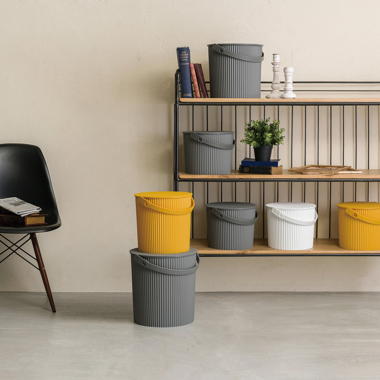 Hachiman Buckets - New Grey