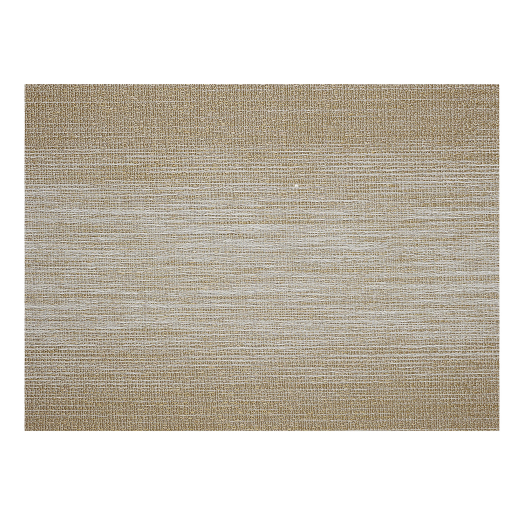 Gold Placemats in Mix of Muted Metallic Gold and White
