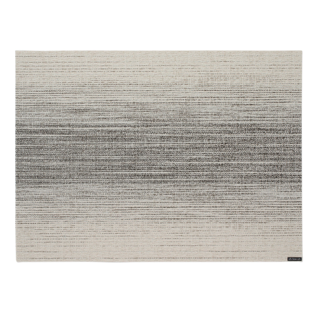 Natural Placemats in Mix of Light Neutral Beige and Dark Grey