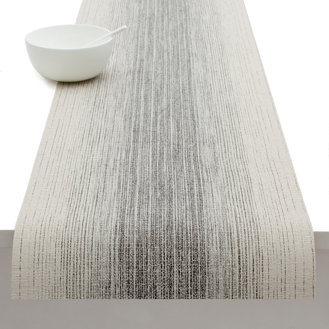 14'' x 72'' Table Runners in Mix of Light Neutral Beige and Dark Grey
