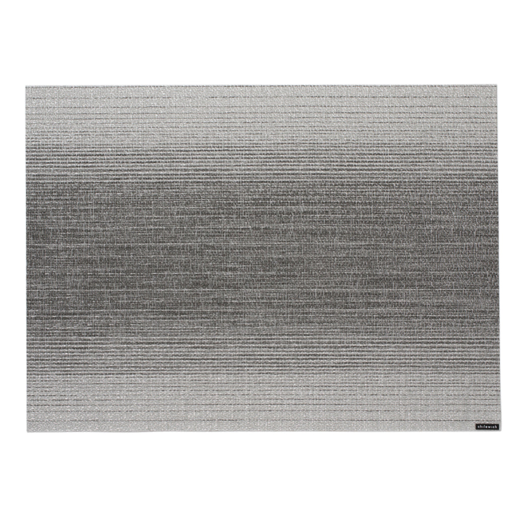 Silver Placemats in Mix of Metallic Silver and Dark Neutral Grey
