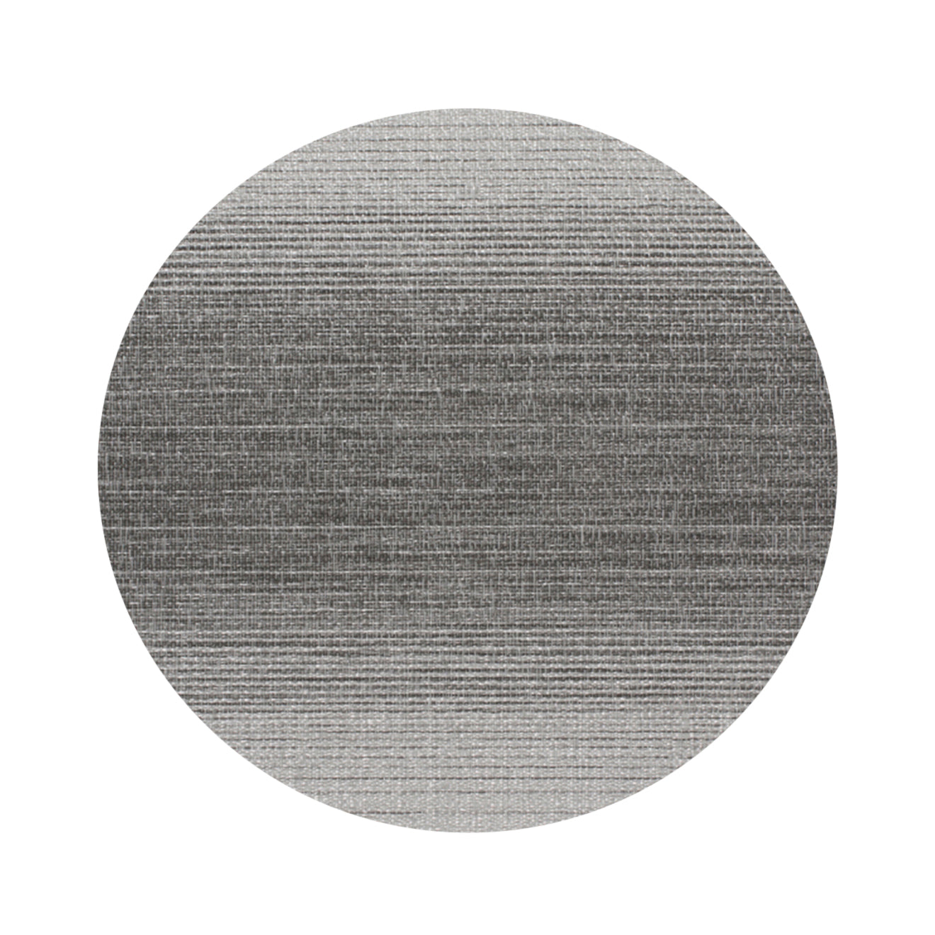 Round Placemats in Mix of Metallic Silver and Dark Neutral Grey