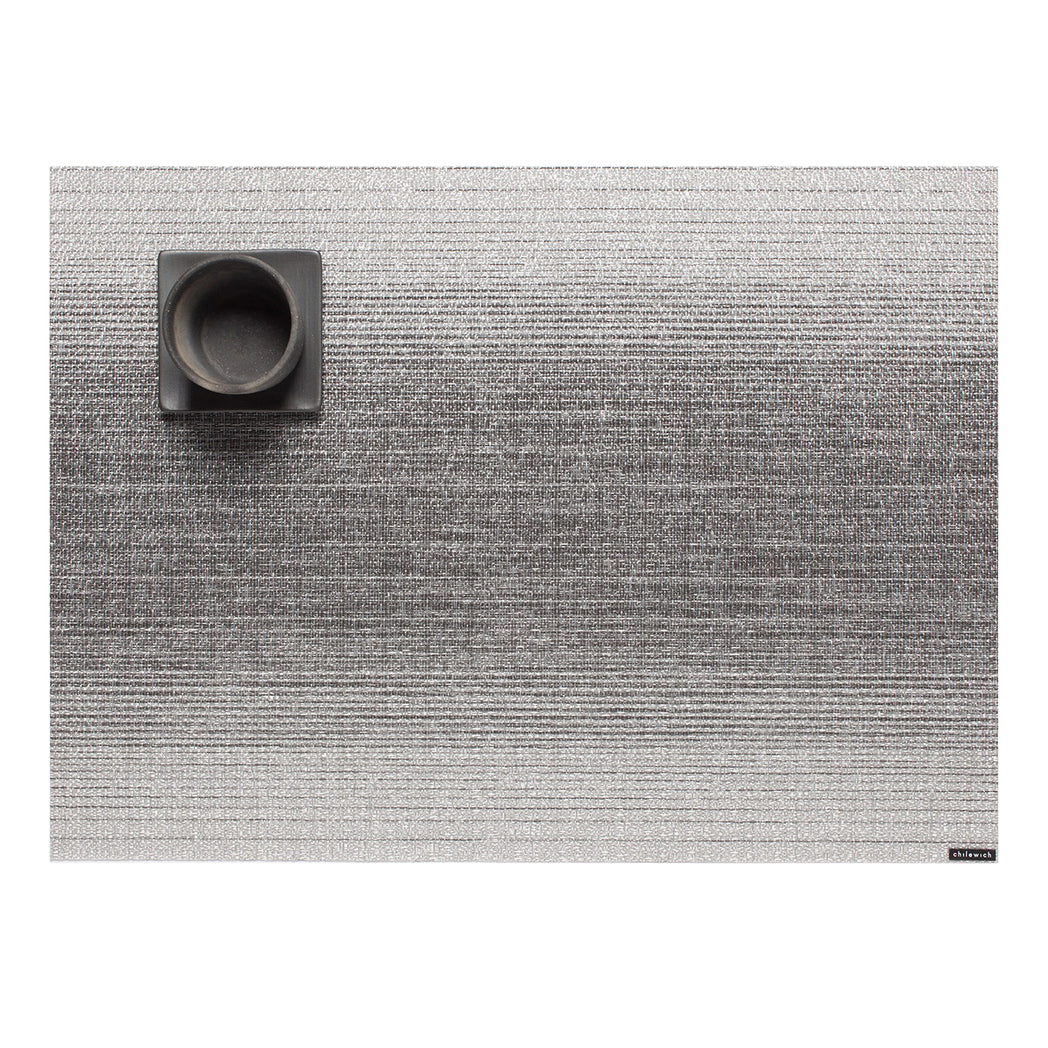 Ombré Placemats - Silver With Prop