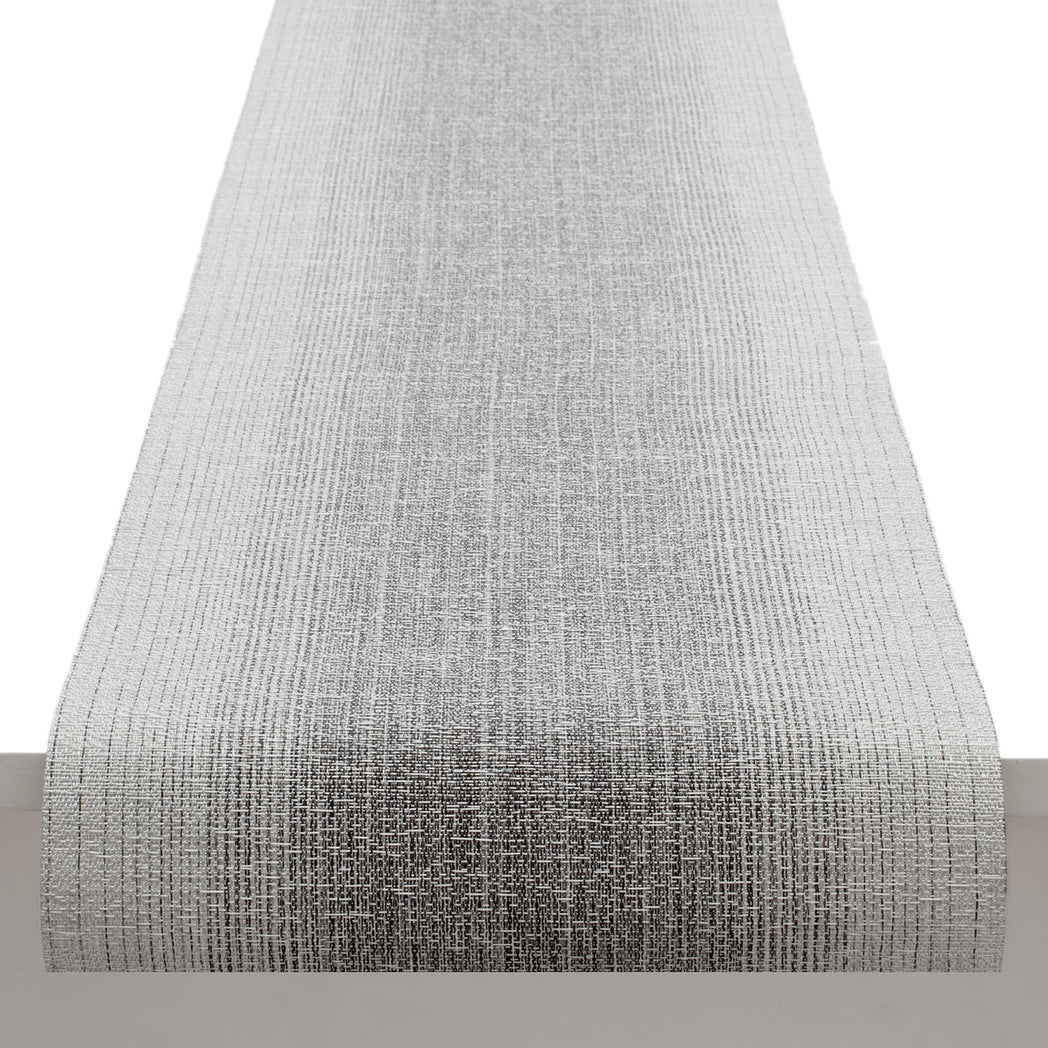Ombré Table Runners - Silver With Prop