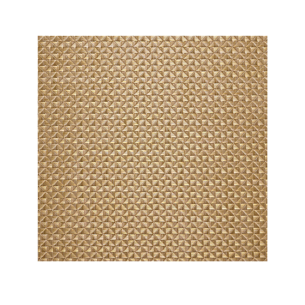 Honey Placemats in Muted Metallic Gold