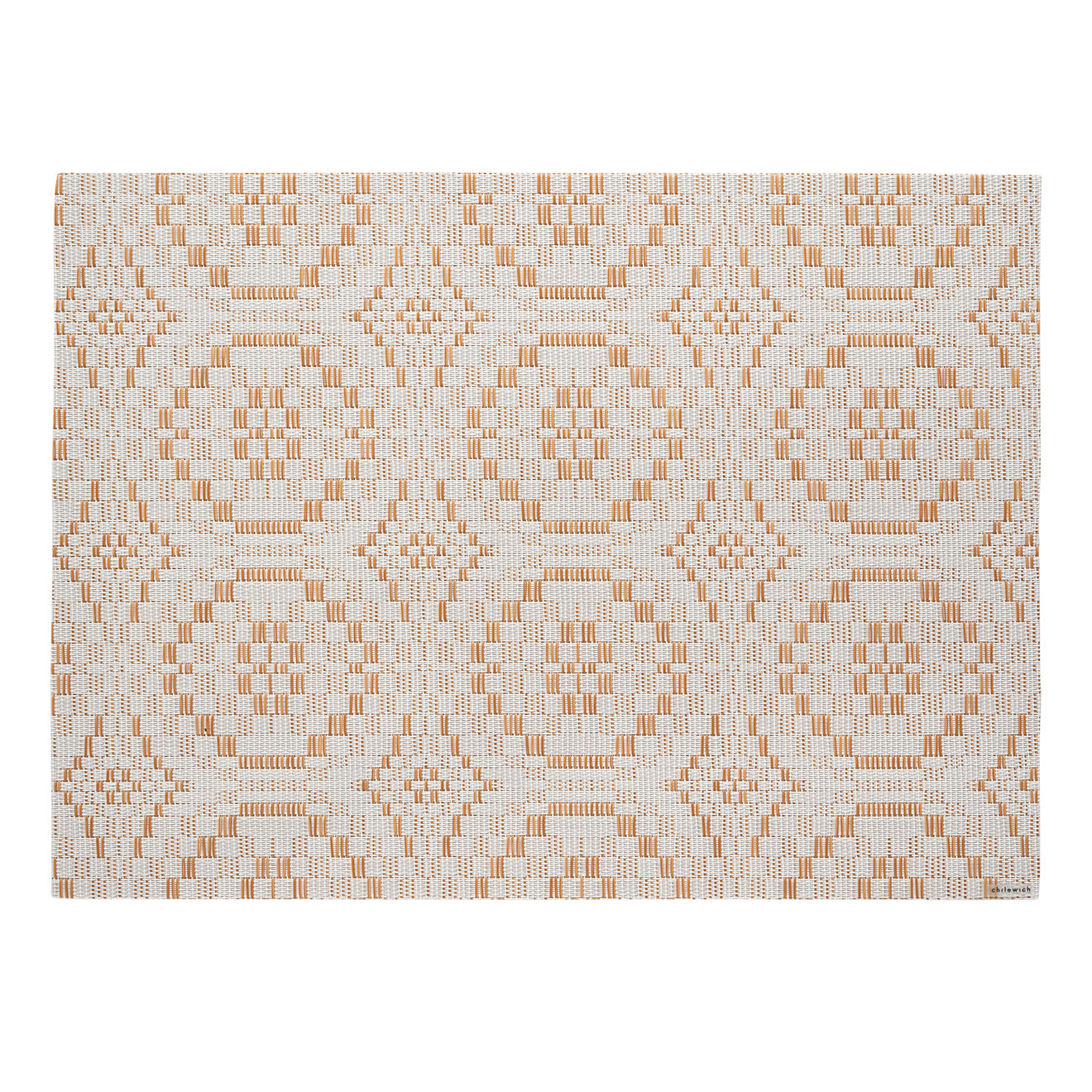 Butterscotch Placemats in Light Neutral Base with Light Warm Tan Accent