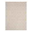 Butterscotch Woven Floor Mat in Light Neutral Base with Light Warm Tan Accent