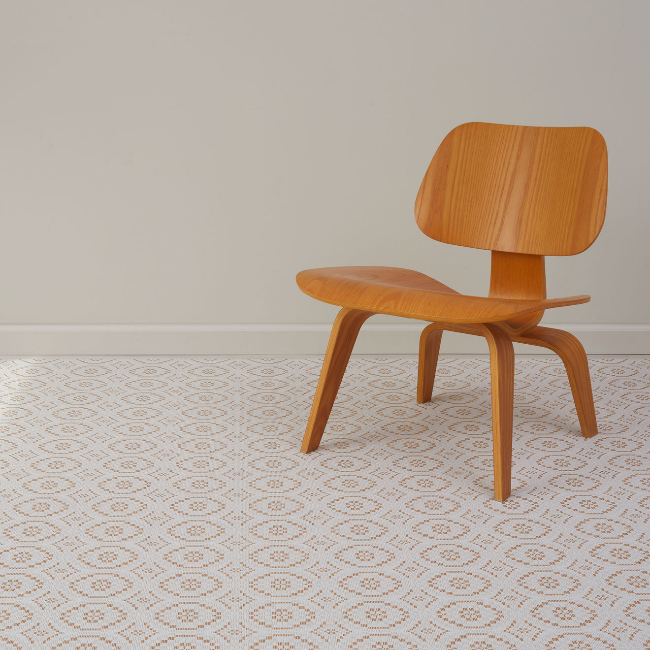 Overshot Rugs - Butterscotch With Prop