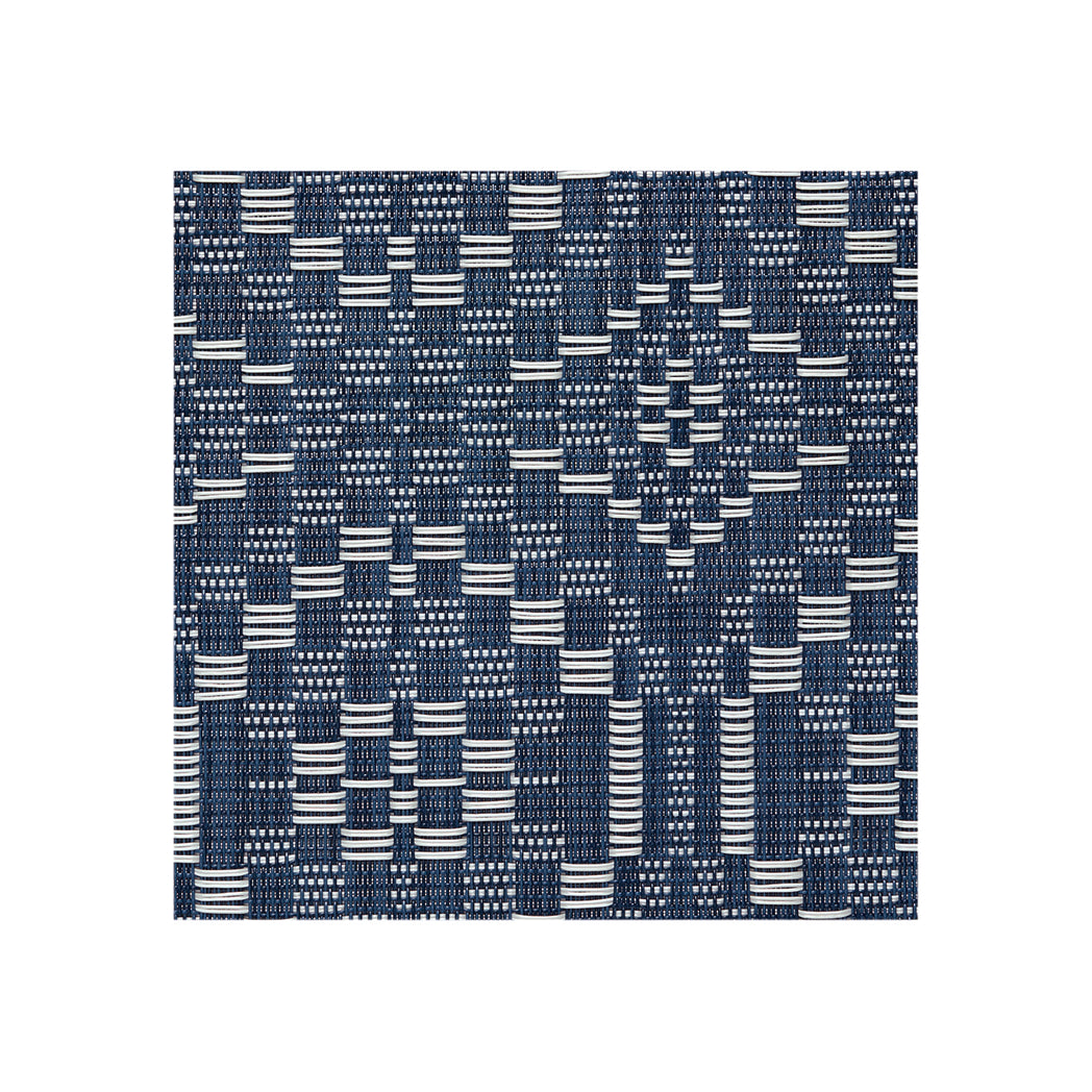 Detail image of Chilewich woven material showcasing texture, color, and pattern of the terrastrand yarn weave.