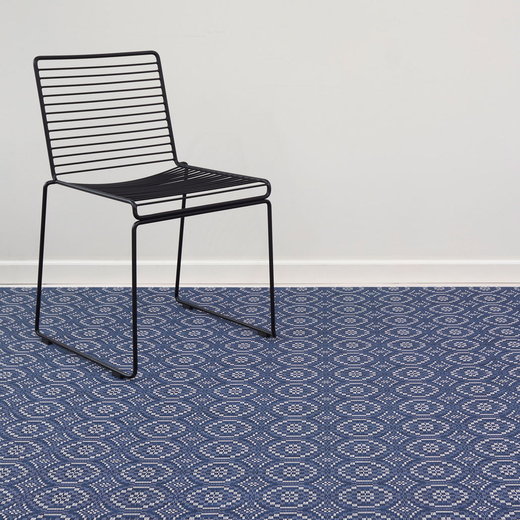 Overshot Rugs - Denim With Prop