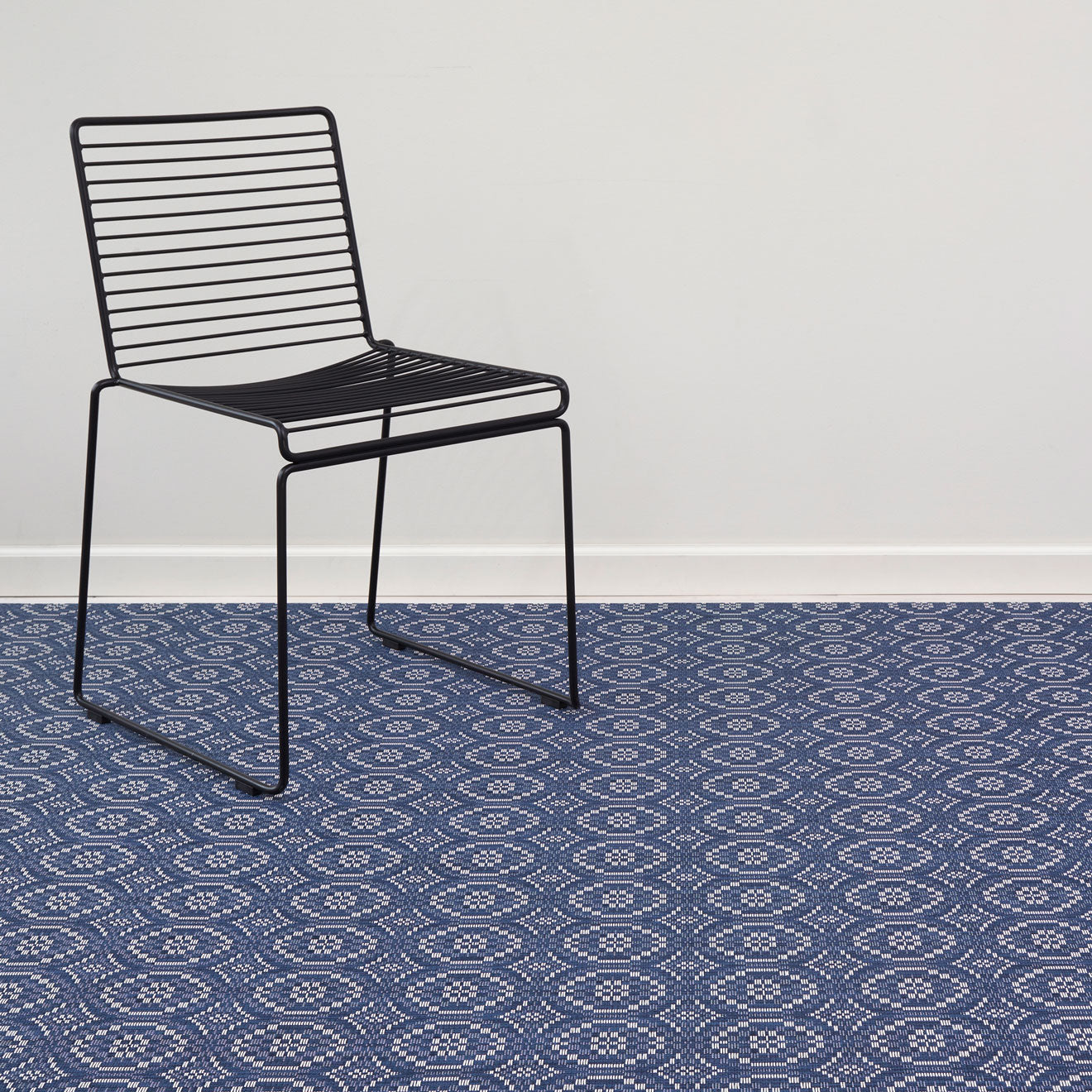 Overshot Rugs - Denim With Prop