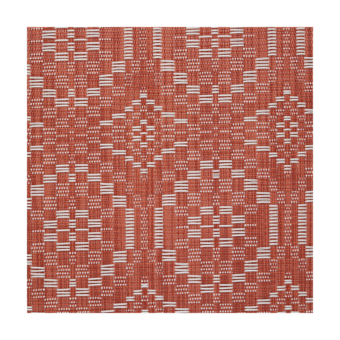 Overshot Wall Textiles - Paprika View 1